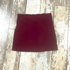 Red Mini Skirt XXI